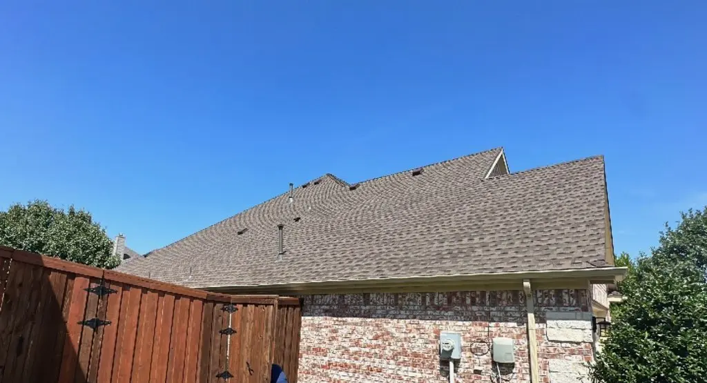 Completed roof replacement project in Bridgeport